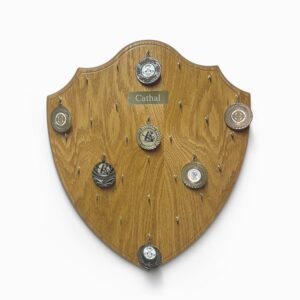 Medal Display Shield Traditional