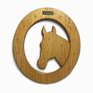 Horse Head Rosette Display