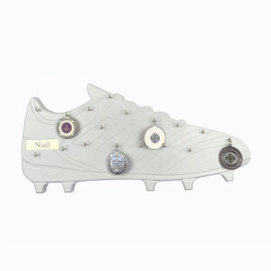 Football Boot White, Medal Display, Soccer Boot Holder
