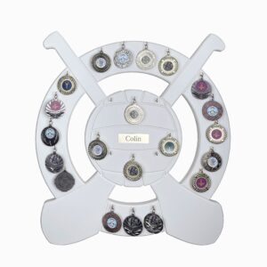 Football | Hurling | Camogie | Medal Display Holder White