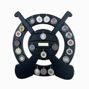 Football | Hurling | Camogie | Medal Display Holder Black